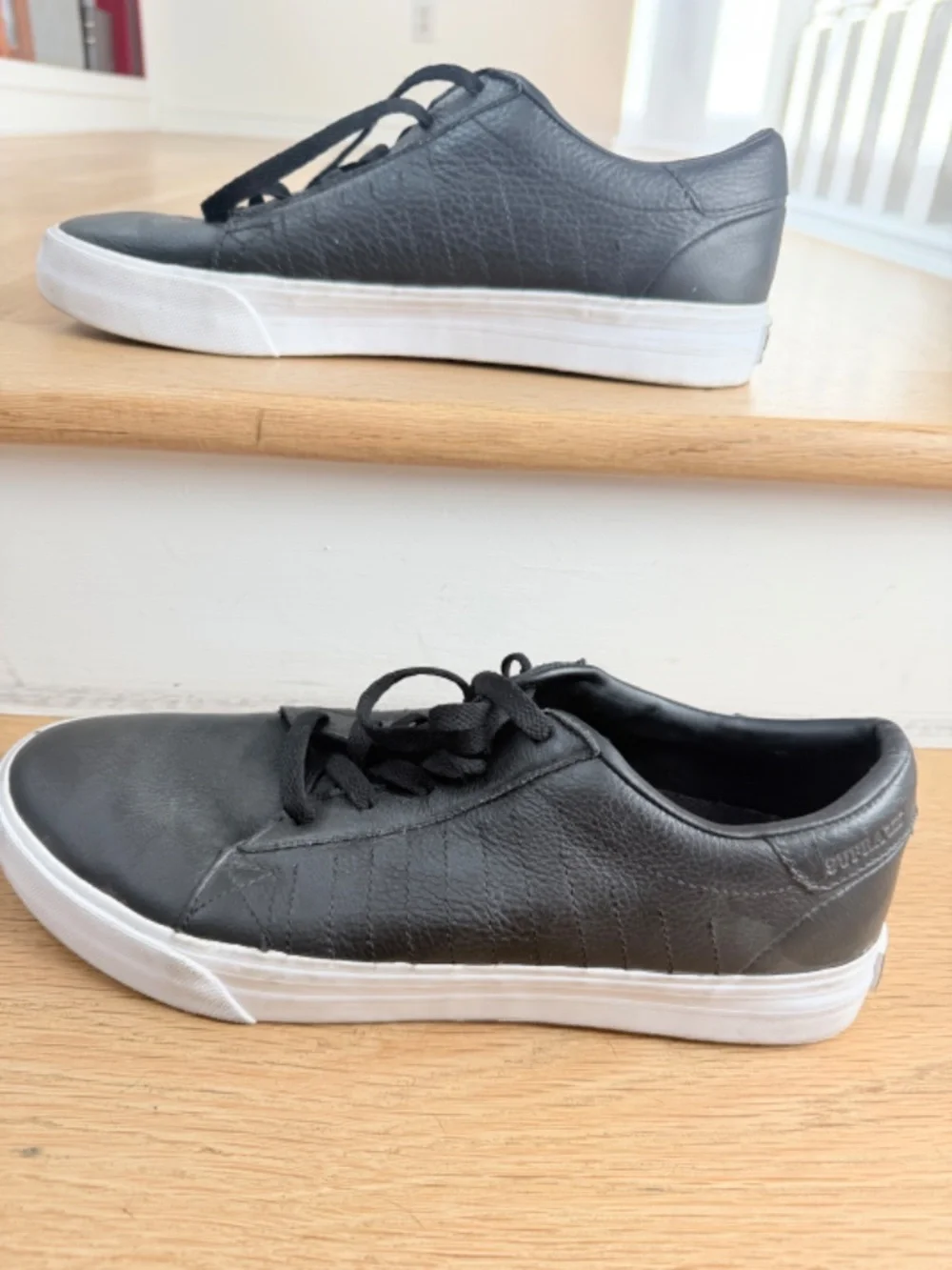 Supra Men's Belmont Low cut Leather Skateboarding Shoe
